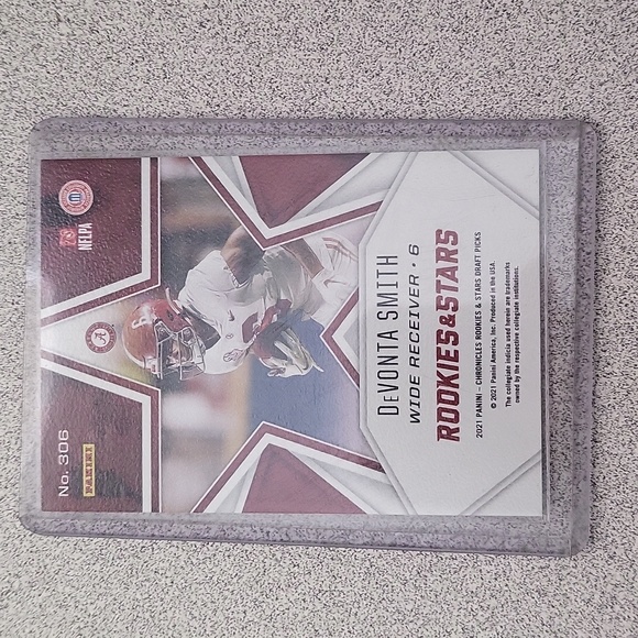 2021 Panini Chronicles Rookies & Stars Draft Picks DeVonta Smith RC - Picture 2 of 2